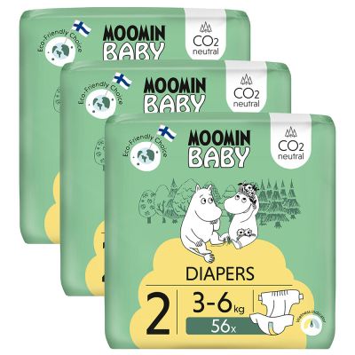 Scutece absorbante Moomin Baby marimea 2 bax