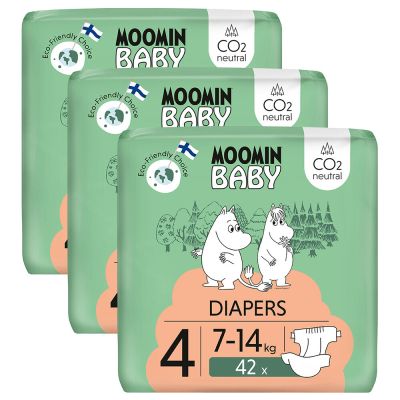 Scutece absorbante Moomin Baby marimea 4 bax